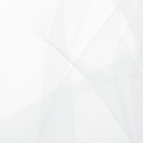 Party tylová dekorácia biela 30x900 cm