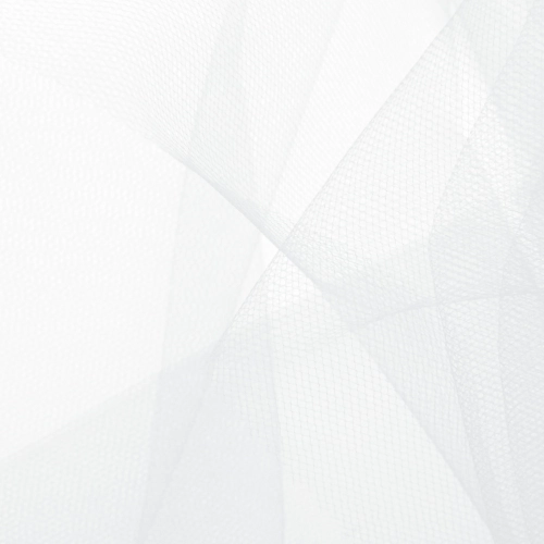 Decorațiune party din tul alb 30x900 cm