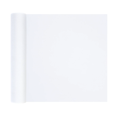 Decorațiune party din tul alb 30x900 cm