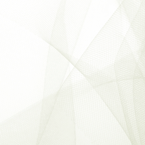 Party tylová dekorácia ecru 15x900 cm