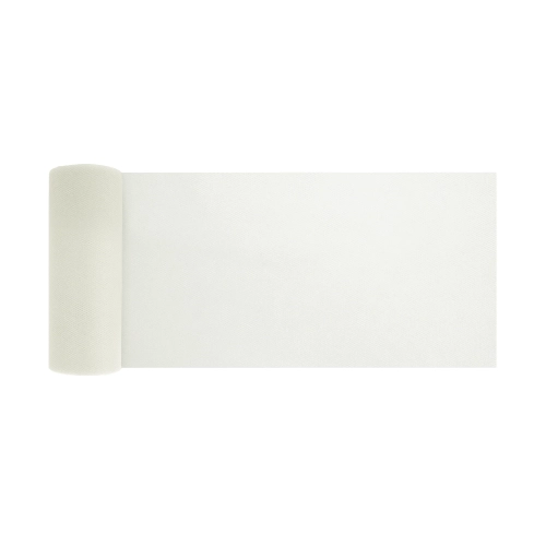 Decorațiune din tul Party ecru 15x900 cm