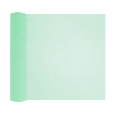 Party tylová dekorácia mint 30x900 cm