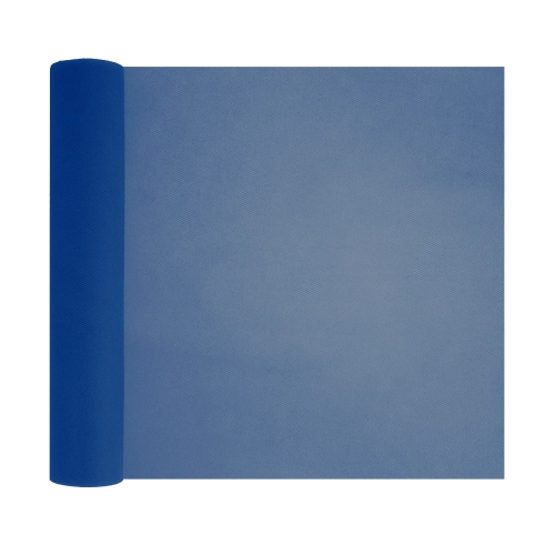 Decorațiune party din tul, albastru închis, 30x900 cm