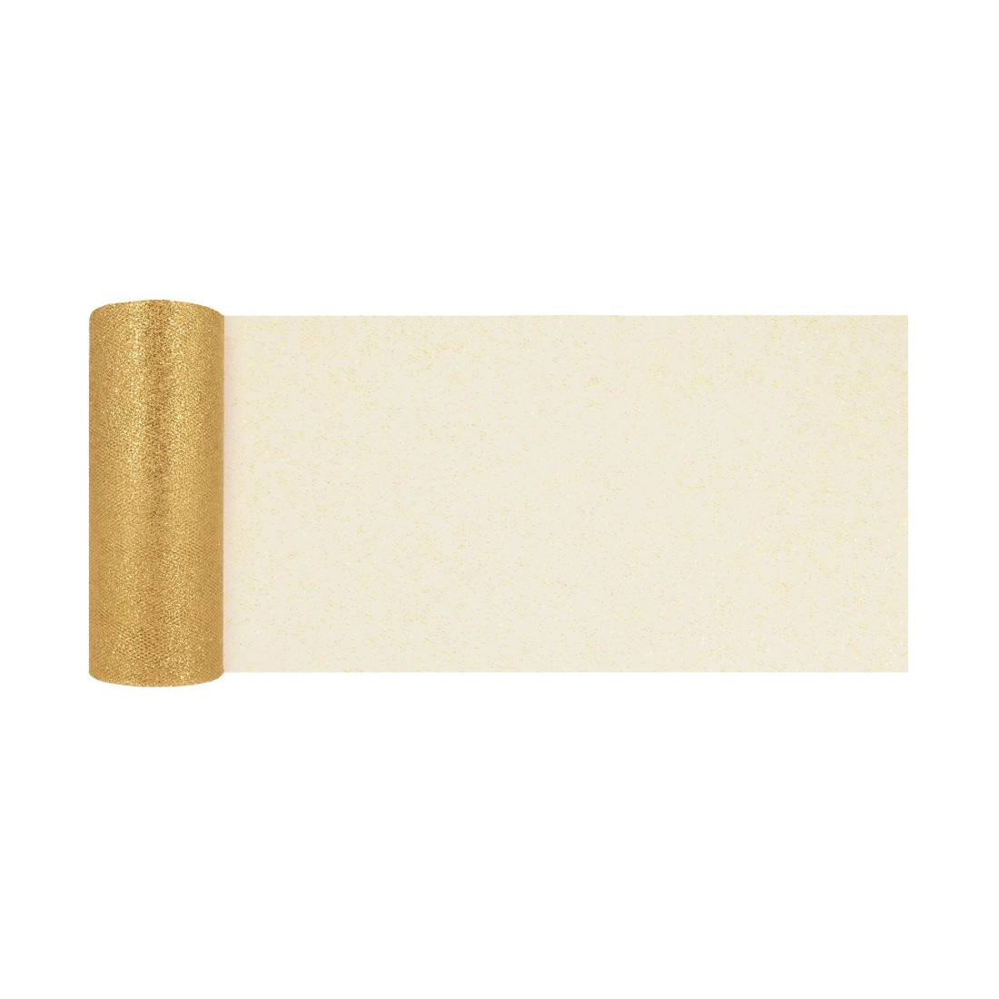 Party arany brokát tüll szalag 15x900 cm dekoráció