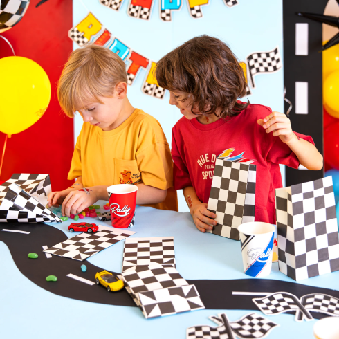 Party vrecúška na cukríky Race On 6 ks