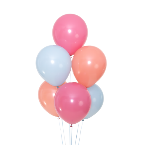 Pasztell vad-rózsaszín lufik 25 cm, 10 darabos készlet Pasztell vad-rózsaszín lufik 25 cm, 10 darabos készlet