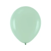 Pasztell menta lufik 25 cm, 10 darabos készlet
