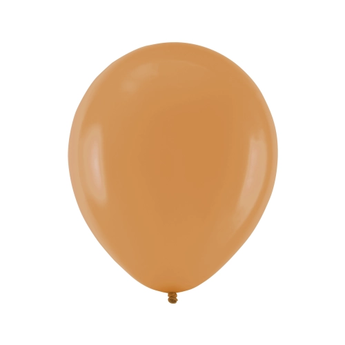 Pasztell mokka lufik 25 cm, 10 darab