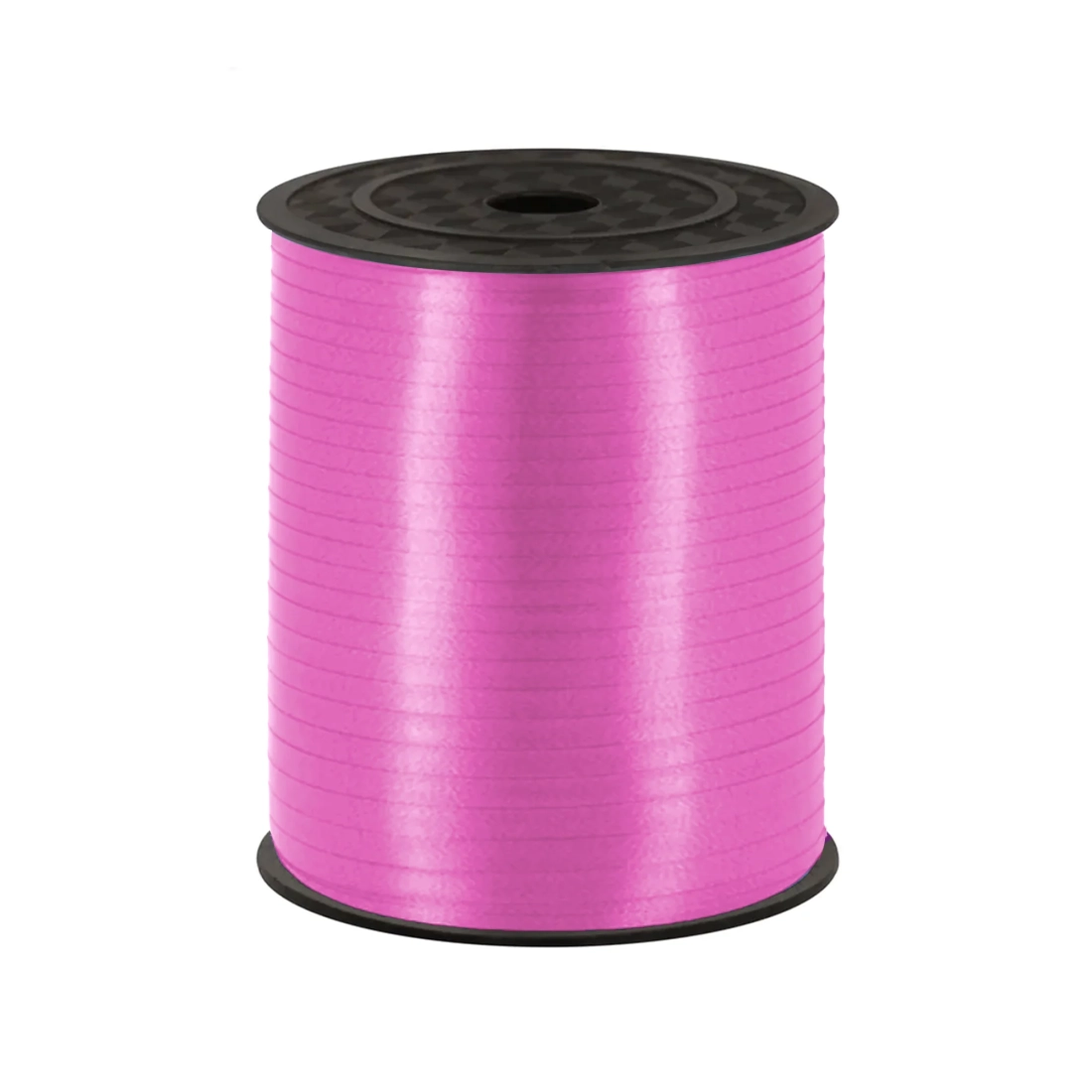 Plastová dekorační stuha tmavě růžová na balonky 458 m