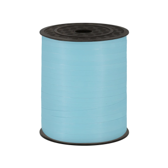 Plastová stuha modrá pastelová na balóniky a darčeky