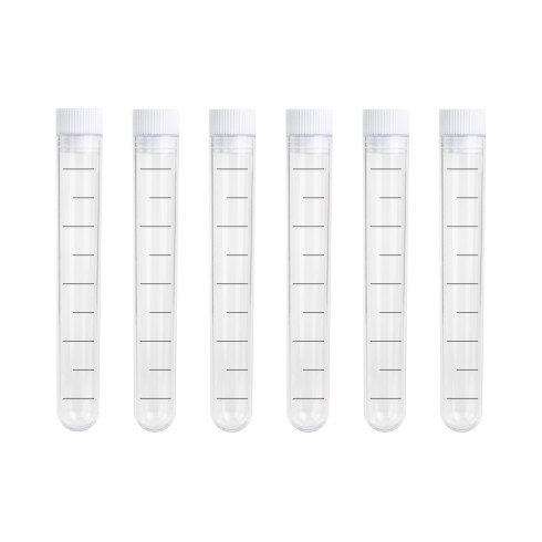 Kémcső alakú feles poharak, 13 ml, 6 darabos szett