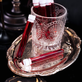 Kozarčki v obliki epruvet za šilce, 13 ml, set 6 kosov