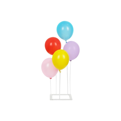 Modulární stojan na balónky s plastovou základnou, průhledný