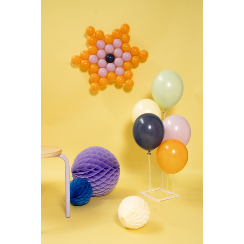 Prozoren plastičen stojalo za balone z modularno osnovo, 8 nosilcev