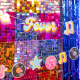 Retro Disco Banner 100x17 cm Retro Disco Banner 100x17 cm