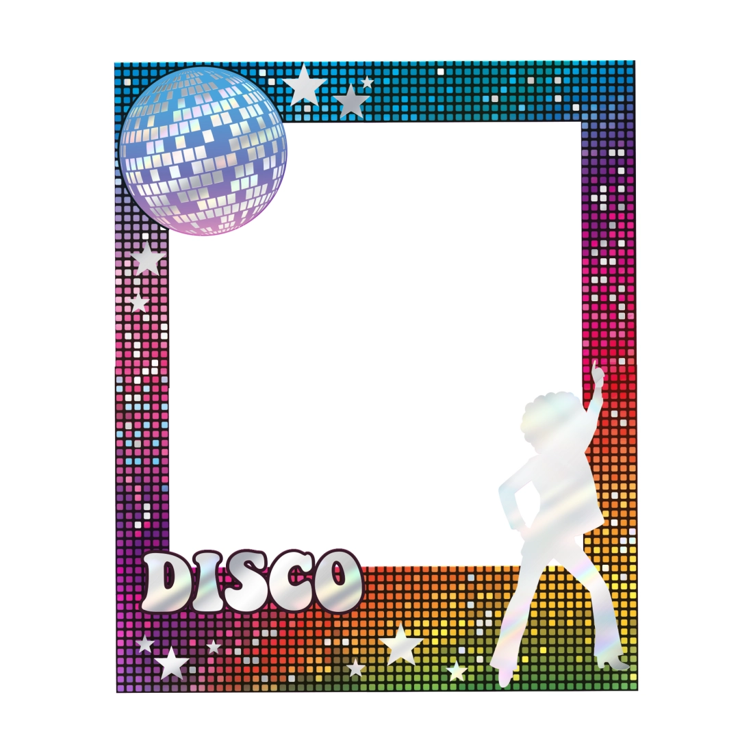 Cadrul foto DIY Retro Disco – decorațiune creativă pentru fotografii