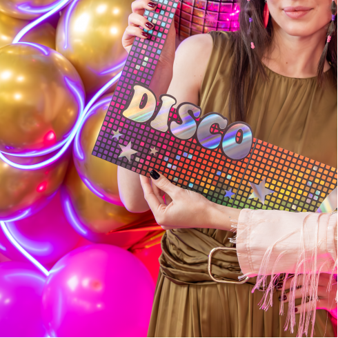 Retro Disco DIY fotókeret – kreatív fotódekoráció Retro Disco DIY fotókeret – kreatív fotódekoráció