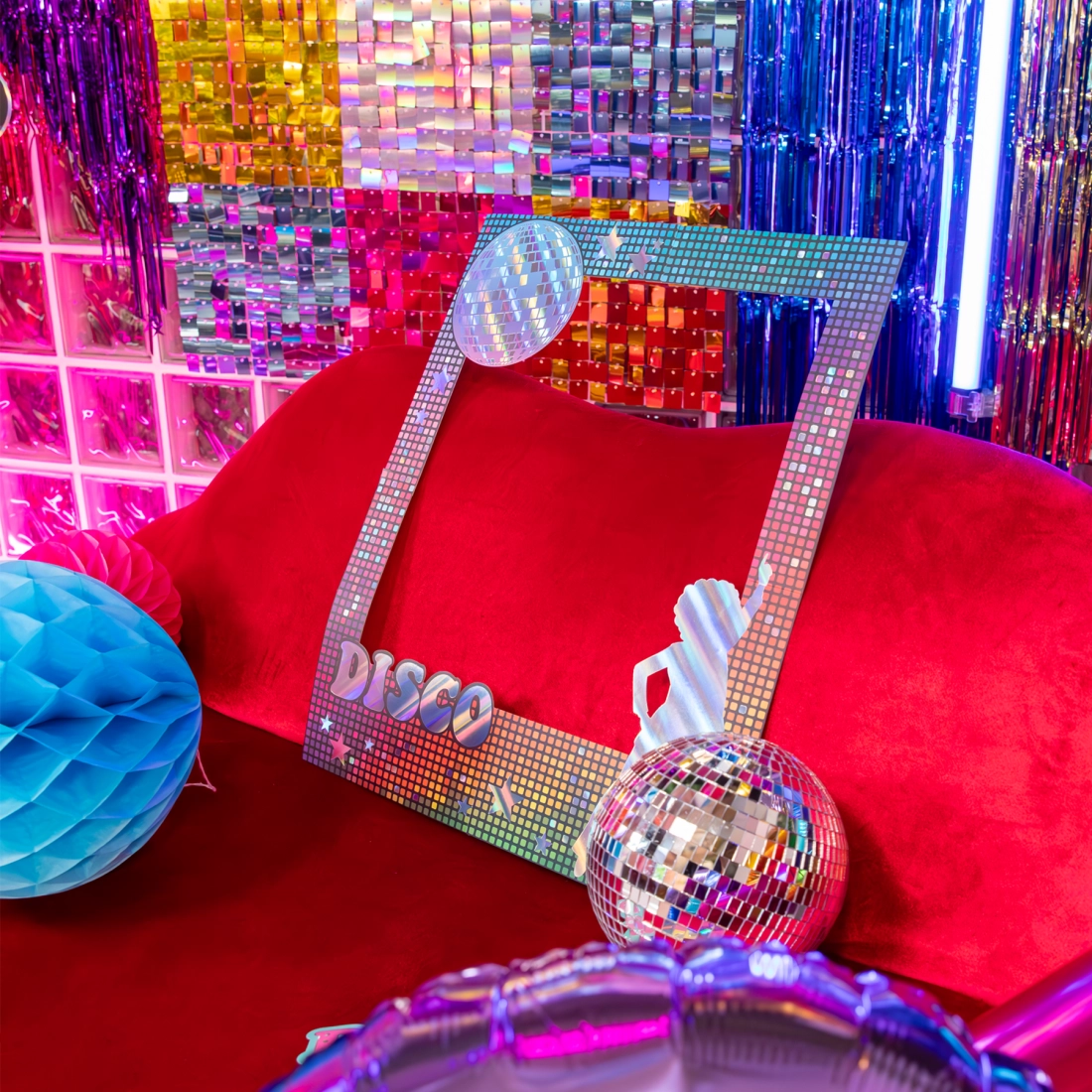 Cadrul foto DIY Retro Disco – decorațiune creativă pentru fotografii