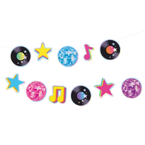 Retro diszkó girland 150 cm