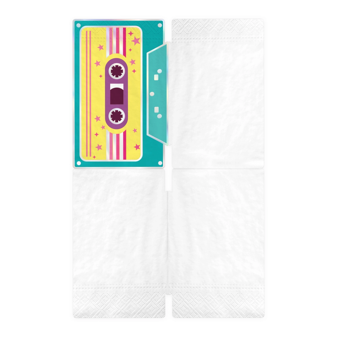 Șervețele Retro Disco, 10 bucăți