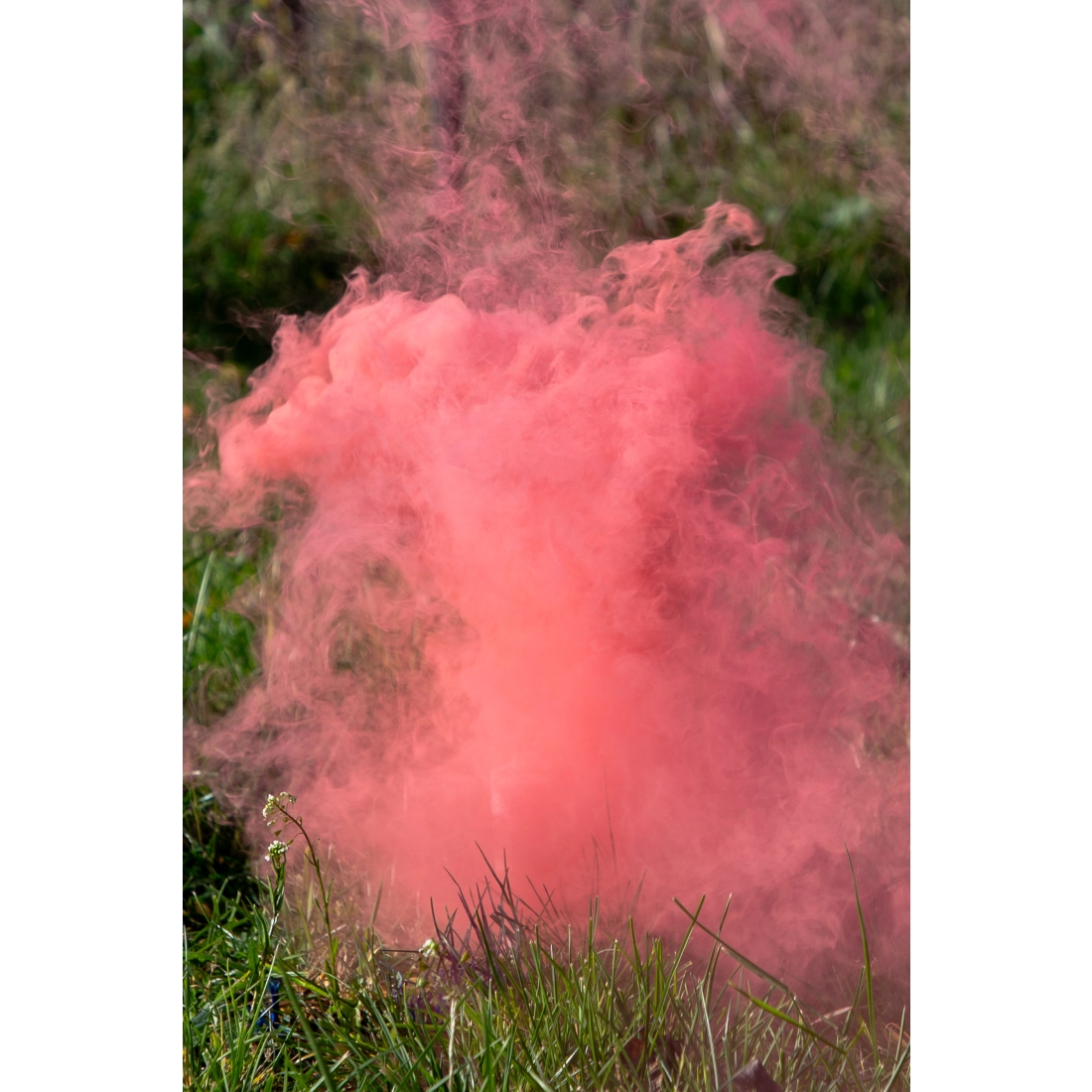 Růžová dýmovnice It’s a Girl 22,5 cm – sada 5 ks na odhalení pohlaví