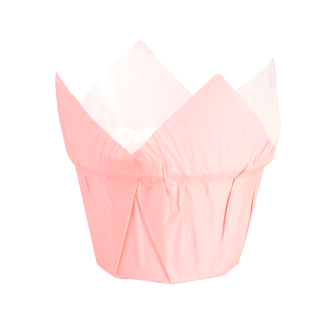 Rožnati koščki za mafine 20 kos