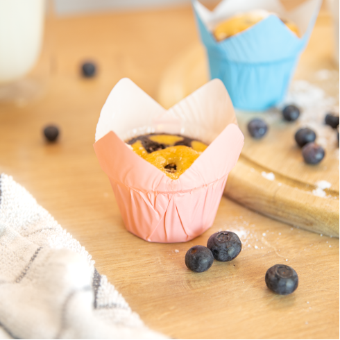 Rózsaszín muffinpapírok, 20 db Rózsaszín muffinpapírok, 20 db