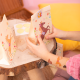 Lovas mintájú édességzsákok – 6 darabos csomag Lovas mintájú édességzsákok – 6 darabos csomag