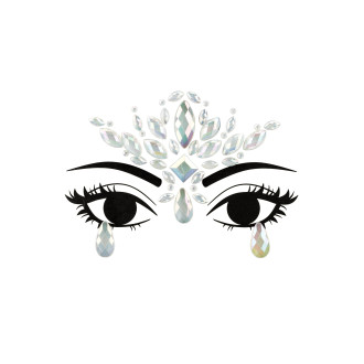 Samolepilni obrazni kamni, ki svetijo v temi, 9,5 × 8,5 cm – festivalski set