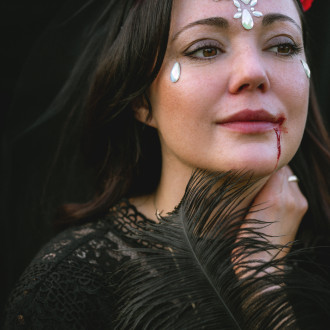 Samolepilni obrazni kamni, ki svetijo v temi, 9,5 × 8,5 cm – festivalski set