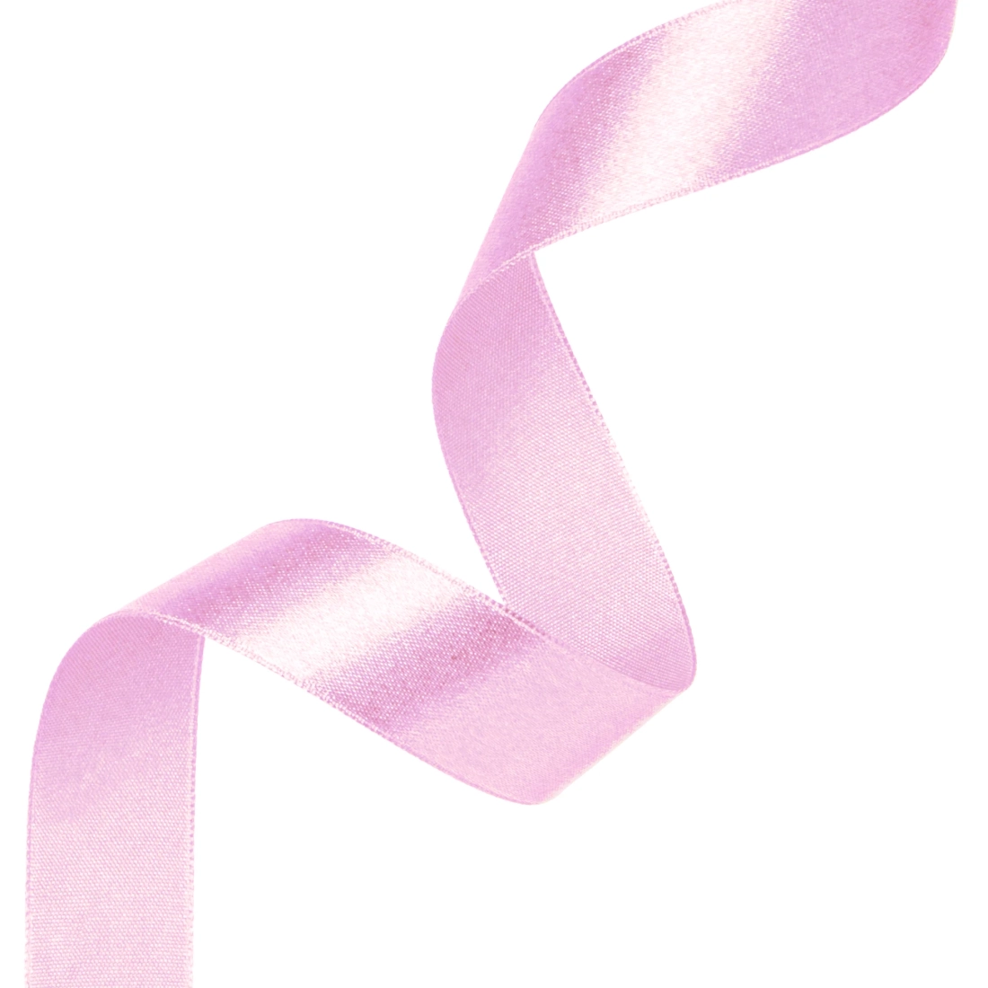 Saténová dekoračná stuha jasnofialová 2,5x2300 cm