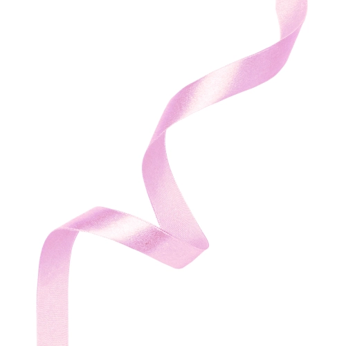 Világoslila szatén dekorációs szalag 23 m