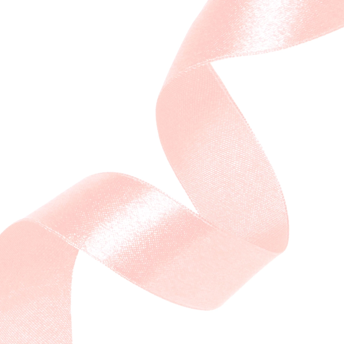 Saten vrpca puderasto ružičasta 5 cm za party dekoracije