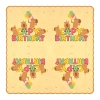 Ubrousky Kapybara Capy Birthday 16,5x16,5 cm, 10 ks