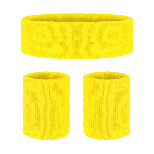 Neon rumen set športnih potitnikov za zabave