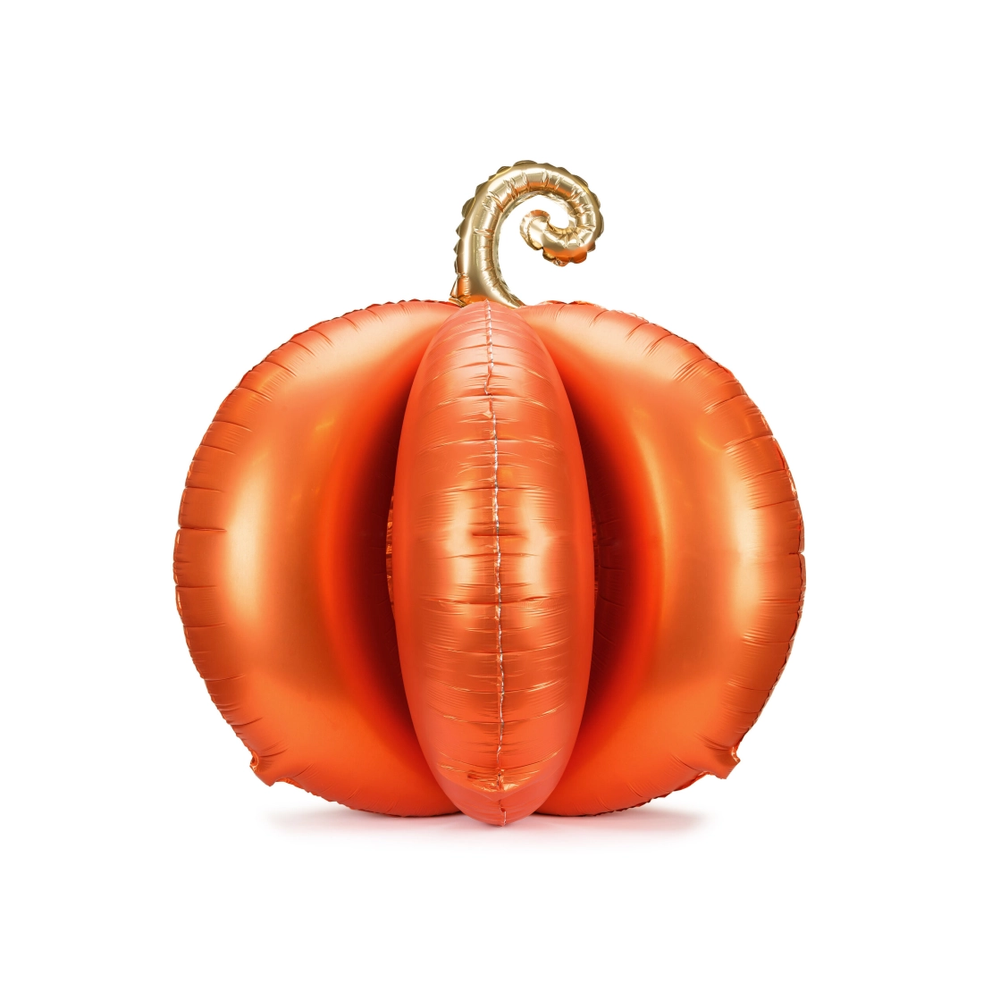 Dovleac 3D din folie, portocaliu, 90x90 cm – balon pentru Halloween