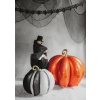 Dovleac 3D din folie, portocaliu, 90x90 cm – balon pentru Halloween