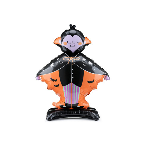 Álló fólia lufi Dracula 64x81 cm – halloweeni dekoráció