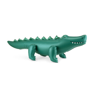 Stojeći folijski balon krokodil tamnozeleni