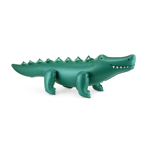 Stojeći folijski balon krokodil tamnozeleni