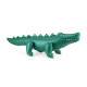 Stojeći folijski balon krokodil tamnozeleni