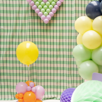 Stojalo za balone 72 cm prozorno – plastično držalo za balonsko dekoracijo