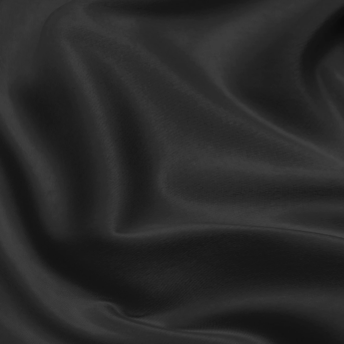 Traversă de masă din satin negru 36x900 cm