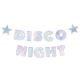 Ezüst Disco Night banner 182×16 cm Ezüst Disco Night banner 182×16 cm