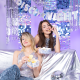 Ezüst Disco Night banner 182×16 cm Ezüst Disco Night banner 182×16 cm