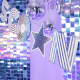 Ezüst Disco Night banner 182×16 cm Ezüst Disco Night banner 182×16 cm