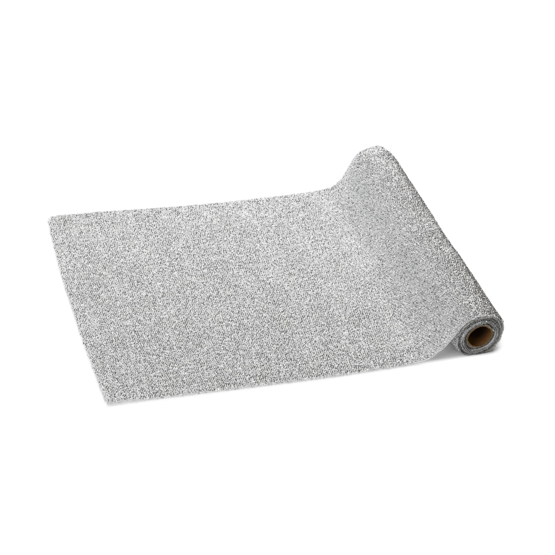 Ezüst metál asztali futó 36 cm x 3 m – dekoratív