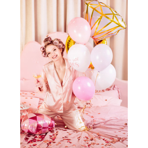 Vjenčani set balona She Said Yes s prstenom, 6 kom.