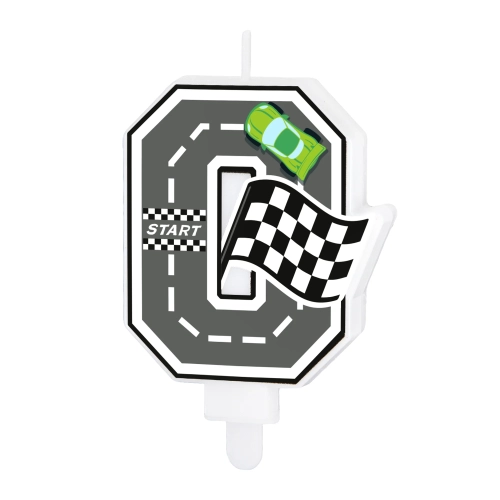 Race On szülinapi gyertyaszám 0