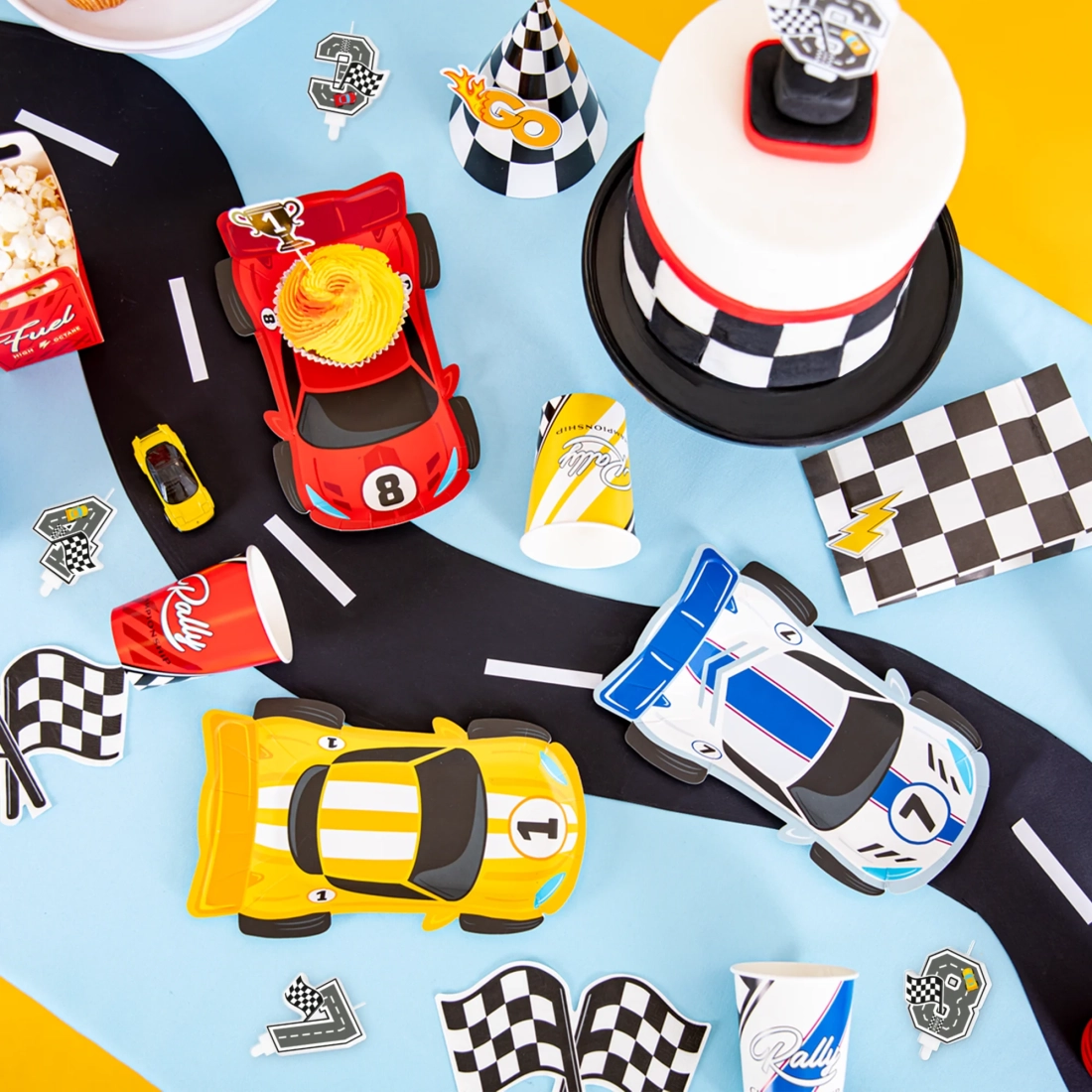 Sviečka na tortu číslo 1 Race On